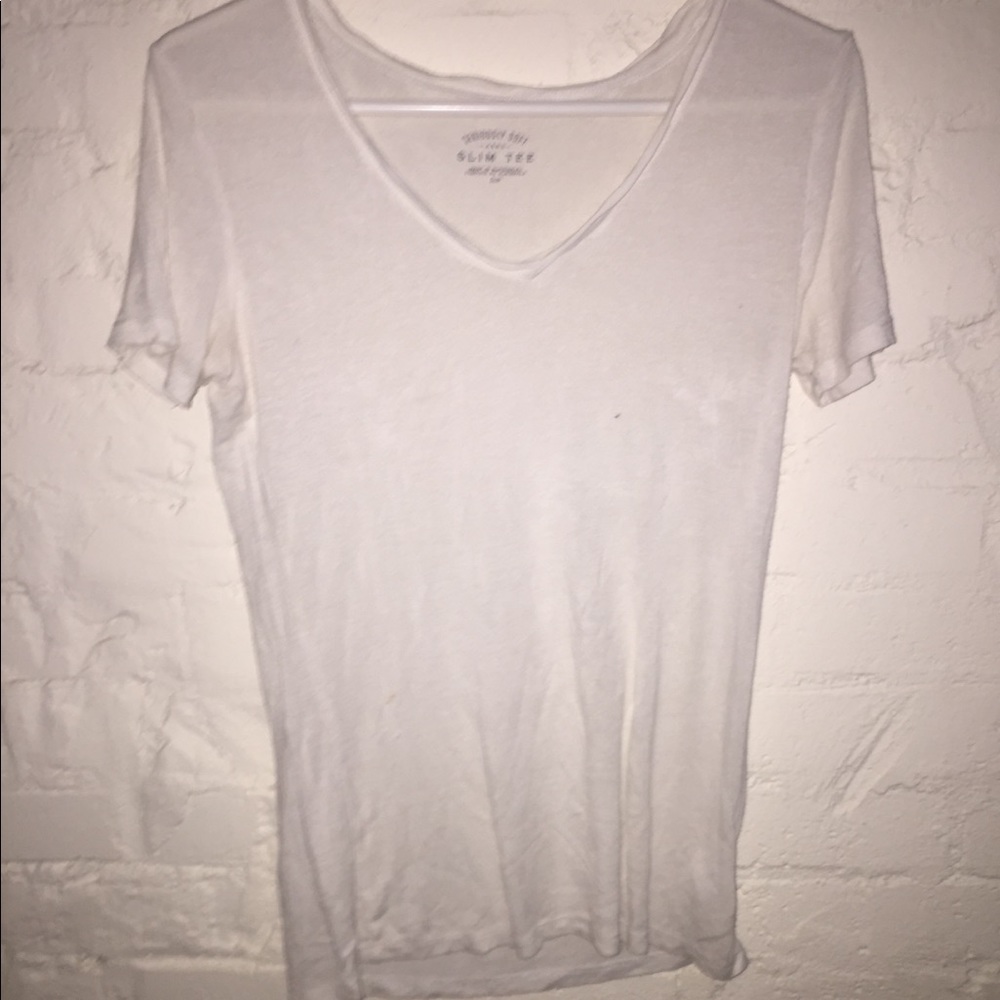 Simple white t-shirt